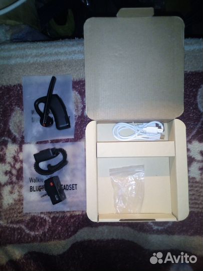Блютуз гарнитура для рации