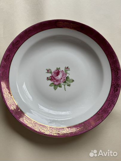 Блюдо Fortuna Eisenberg ГДР винтаж