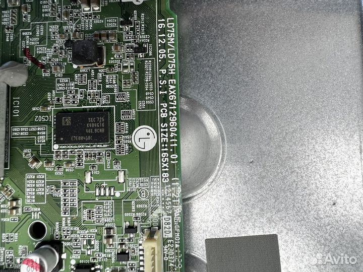 Разбор тв LG 49LJ540V