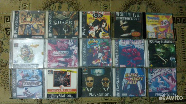 Диски Playstation 1