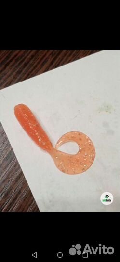 Силиконовые приманки Relax Twister 1. (4cm 0.7g)