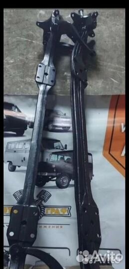 Передняя балка на газель с Кулаком