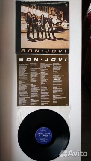 Винил группы Bon Jovi 