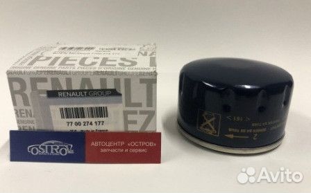 Renault 7700 274 177 Масляный фильтр