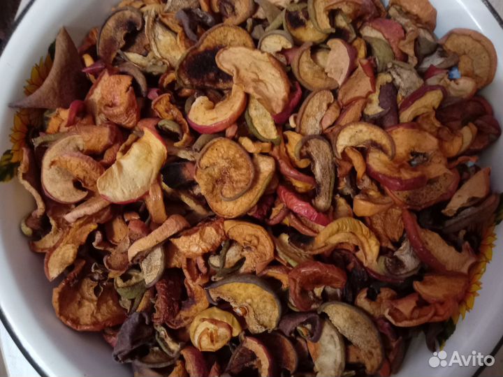 Компотная смесь сухофруктов из яблок и груш
