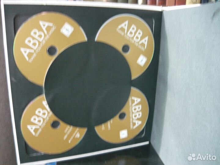 Альбом - книга abba с DVD дисками
