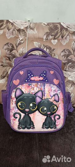 Рюкзак и мешок для сменки для девочки