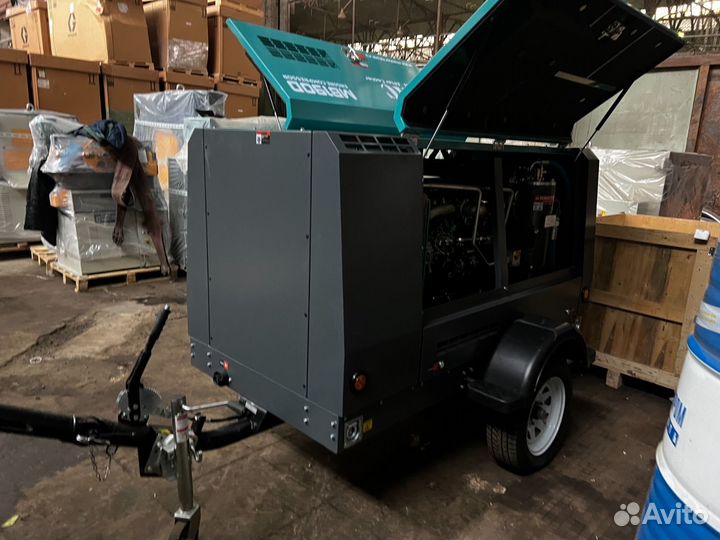 Master Blast MB-190D-7 винтовой дизельный компрессор