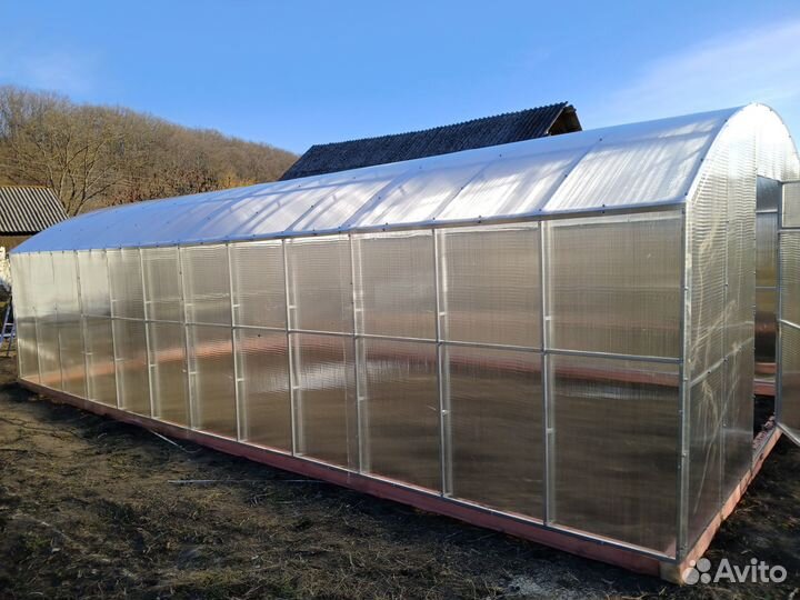 Теплица прямостенная 4 на 8