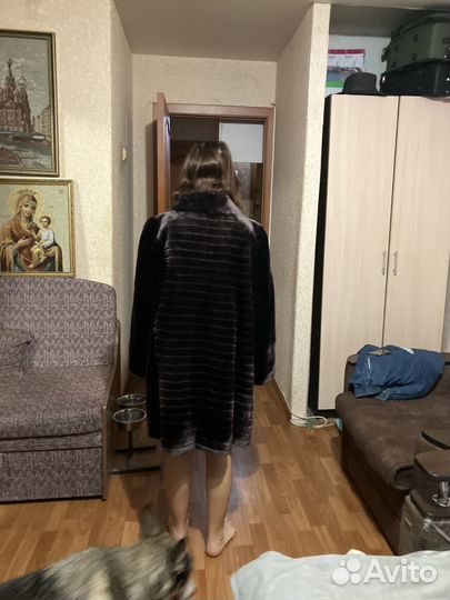 Шуба мутоновая новая