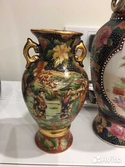 Ваза 5 шт фарфор винтаж 50г