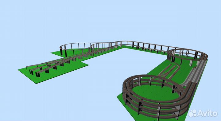 Набор железной дороги