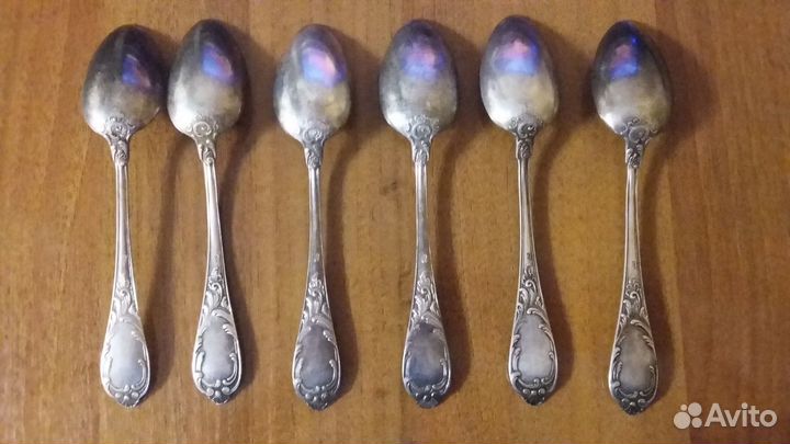 Мельхиоровые ложки, вилки, ножи СССР