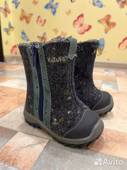 Валенки котофей 21 ботинки зимние