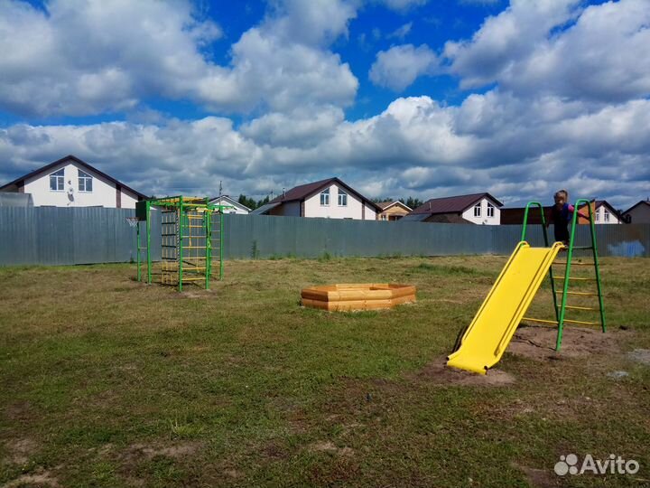 Горка детская металлическая