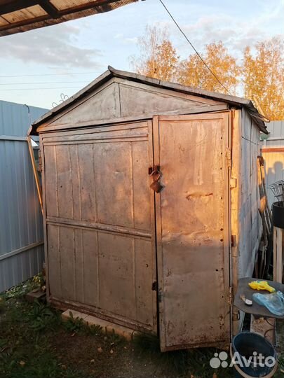 Металлический гараж бу