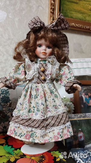 Куклы фарфоровые б/у коллекционные
