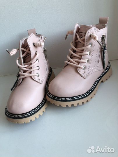 Ботинки демисезонные для девочки 24 размер