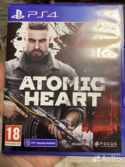 Atomic heart ps4 диск