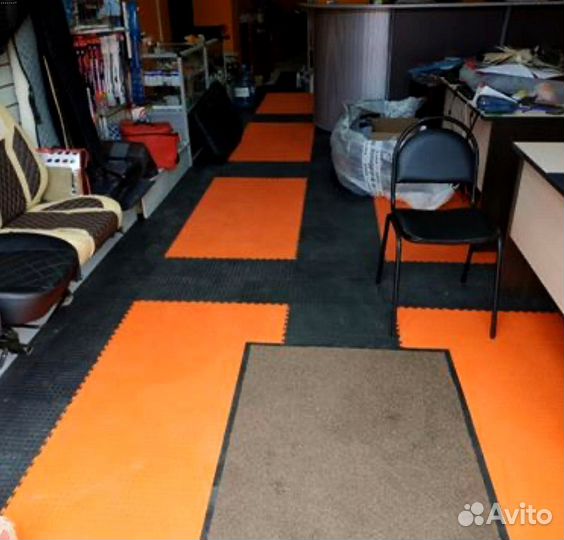 Модульная плитка пвх