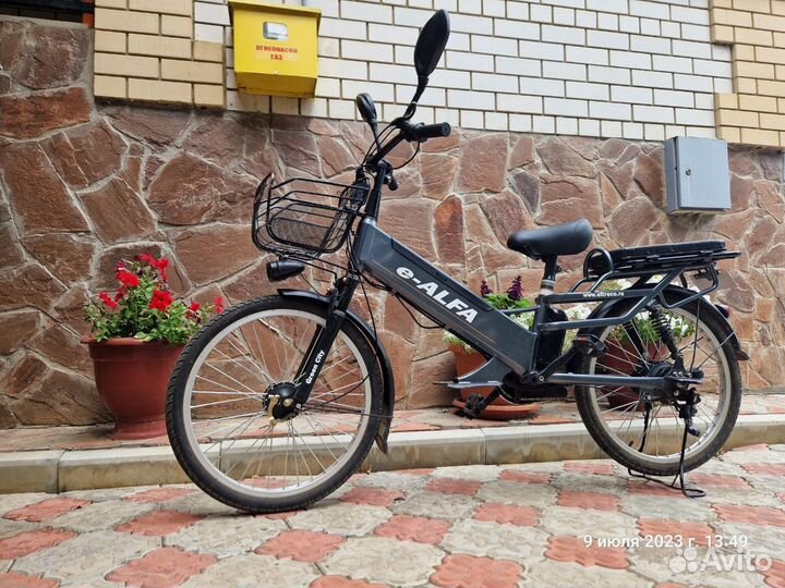 Электровелосипед City e-Alfa