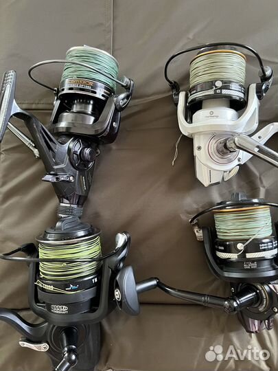 Рыбловные карповые катушки