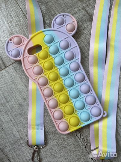 Pop-it чехол на iPhone 6 Mickey Mouse