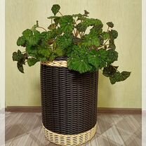 Кашпо из искусственного ротанга 20 л