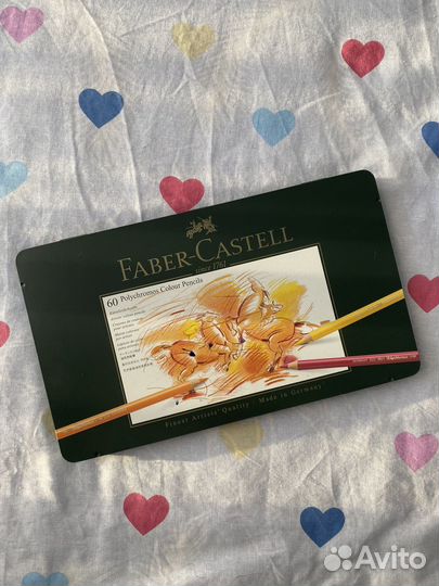 Faber Castell Polychromos 60 шт карандаши цветные