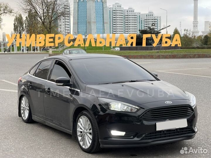Сплиттер,губа,на форд,универсальная, резиновая