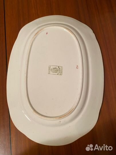 Блюдо антиквариат