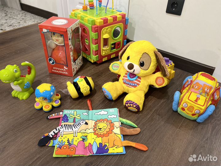 Игрушки пакетом от 2х мес