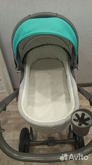 Коляска adamex 3 в 1 бу