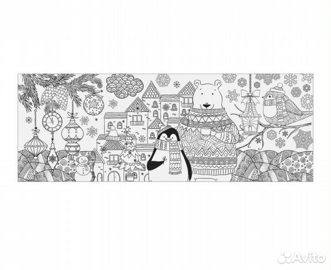 Раскраска антистресс 