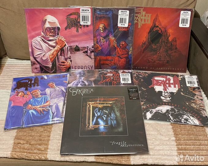 Death винил 5 альбомов в наличии LP