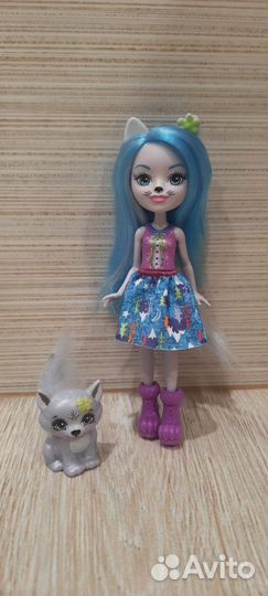 Кукла Enchantimals волк с питомцем