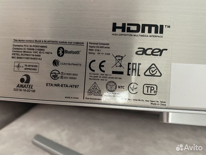 Моноблок acer