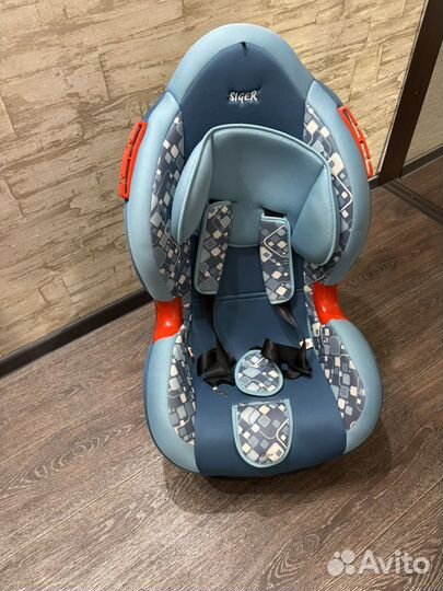 Автомобильное детское от 9 до 25 кг