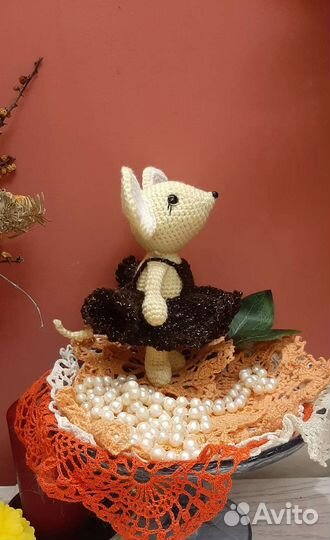 Мышка-милашка ручной работы