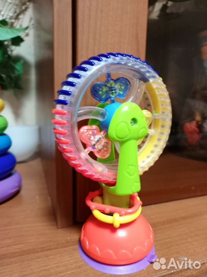 Погремушка каруселька Жирафики