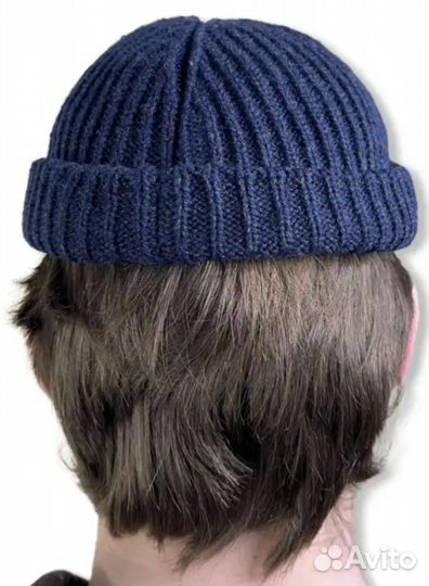 Шапка бини мужская