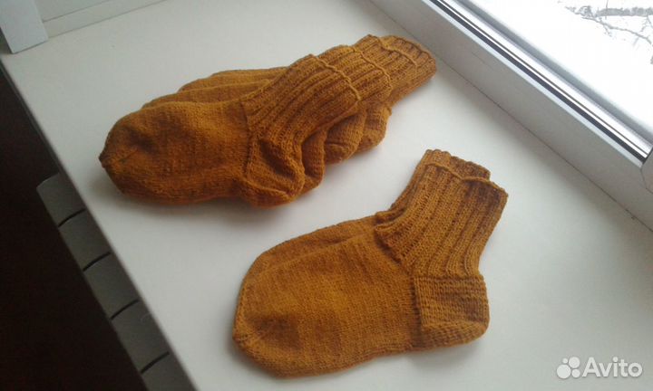 Шерстяные носки