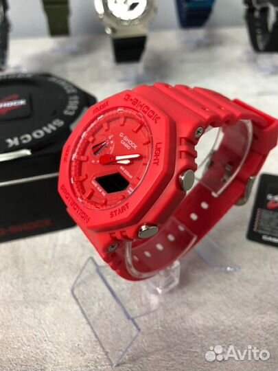 Часы casio g shock белые