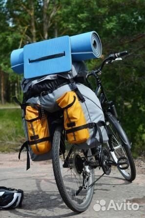 Велорюкзак штаны на багажник Пегас 50 л