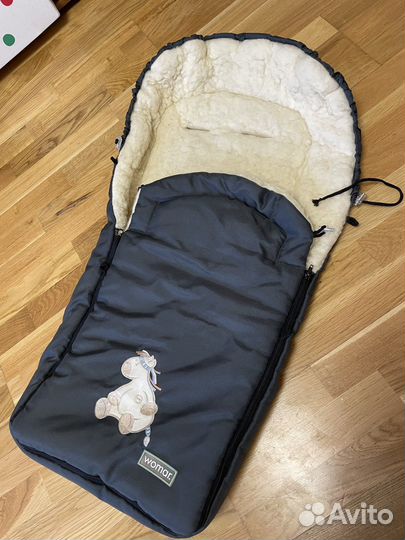 Зимний конверт в коляску