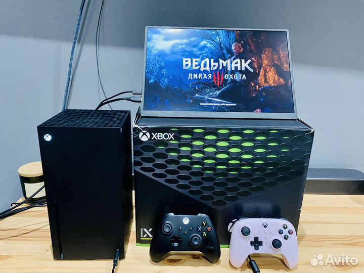 Xbox series X / 2 геймпада / коробка / обмен