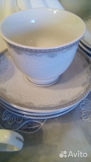 Чайно-кофейный сервиз красивый