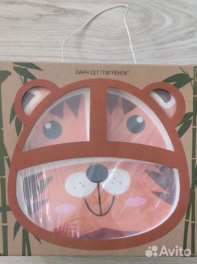 Подарочный набор детской посуды 5 предметов