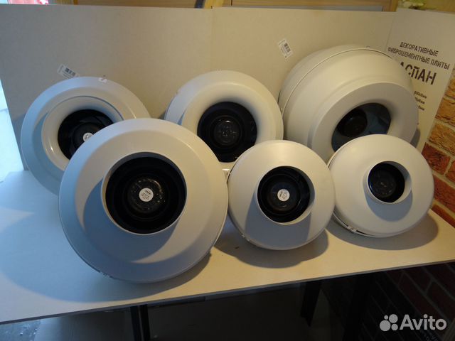 Вентилятор круглый канальный вкв-П 100