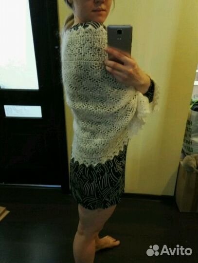 Оренбургский пуховый платок